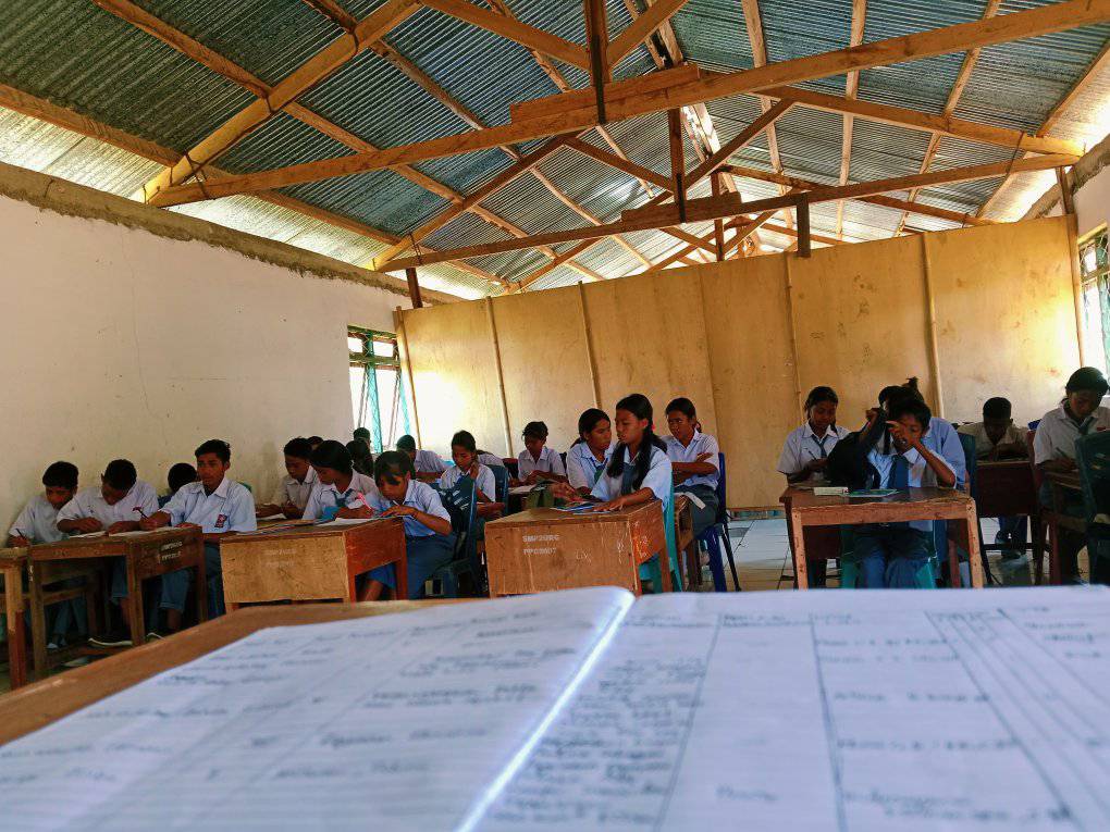 SMA Negeri 1 Umbu Ratu Nggay Tengah Masih Kekurangan Fasilitas, 222 Siswa Belajar dalam Keterbatasan